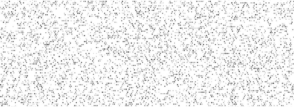 negro punteado ruido cuadrícula textura. cómic píxel grano modelo. polca punto partículas fondo de pantalla. irregular grano cubrir fondo. grunge red motas efecto. punteado trama de semitonos textura antecedentes vector