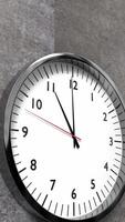 Classic Clock on Concrete Wall Pointing 11 O'clock video