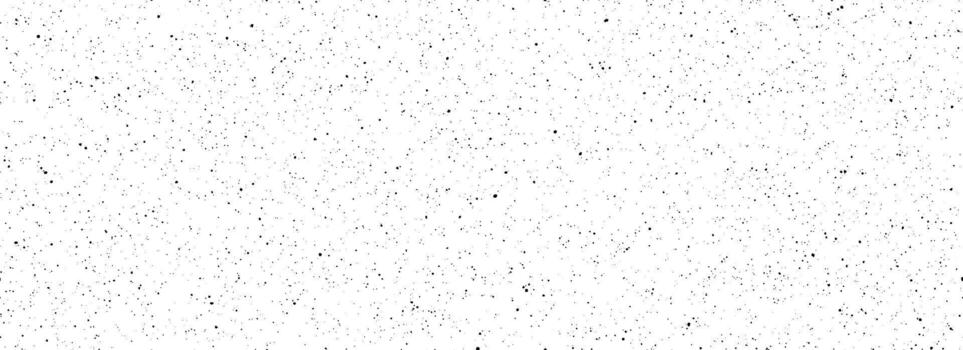 Black speckle seamless texture. Distress grunge grain dot background. Gritty dirt splash repeated pattern. Splattered grit overlay with drops, specks, flecks. Scuff weathered noise pattern vector