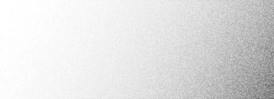 Stippled vanishing gradient texture. Fading corner grain dotted background. Grunge sprayed noise surface. Black vanishing dots, speckles, particles, specks, dust. Halftone grit sand overlay vector
