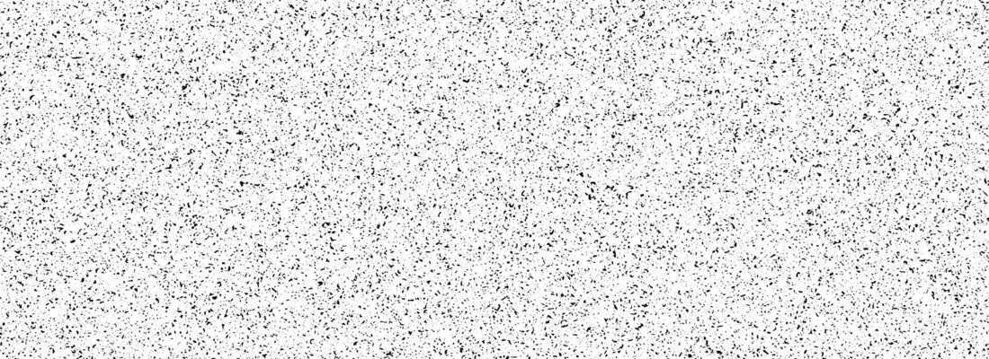 Black mottled dotted pattern. Small grunge sprinkles, particles, dust and spots texture. Noise grain background. Overlay random grit wallpaper. Gritty backdrop