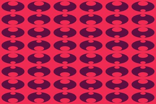A red pattern with circles vector