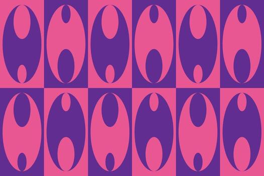 Purple pink background with circle pattern of circles vector