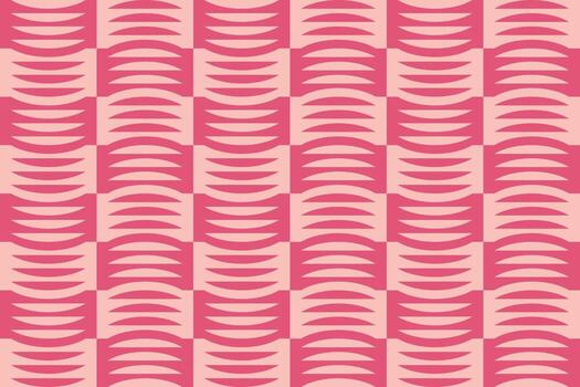 A pink and white pattern with wavy lines vector