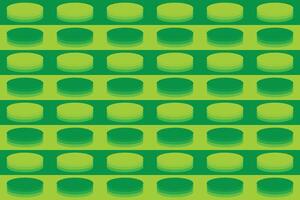 Green circles fabric by jessiej on spoonflower - custom fabric vector