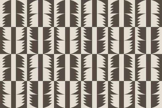 un circulo modelo con geométrico formas en eso vector