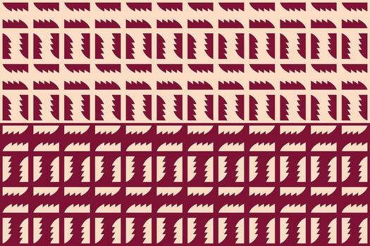 A pattern with red and white squares vector