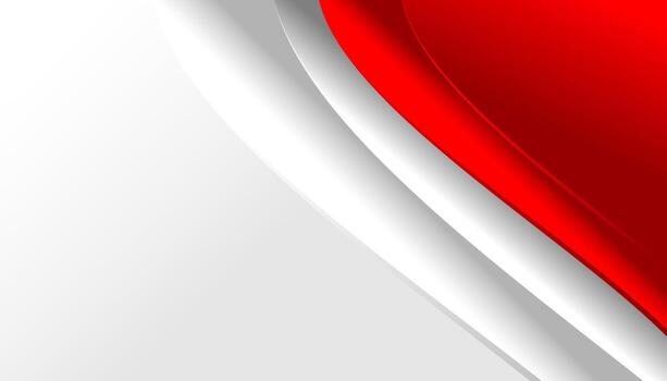 resumen rojo y blanco ondulado corporativo antecedentes. lata ser usado para fondo de pantalla, web página fondo, web pancartas vector