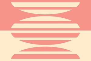 A pink and white background with a stack of stacked circles vector