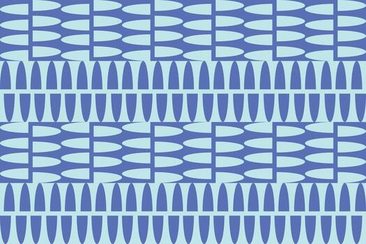 A blue and white pattern with a geometric design vector