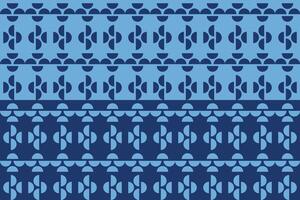 A blue and white pattern with a design vector