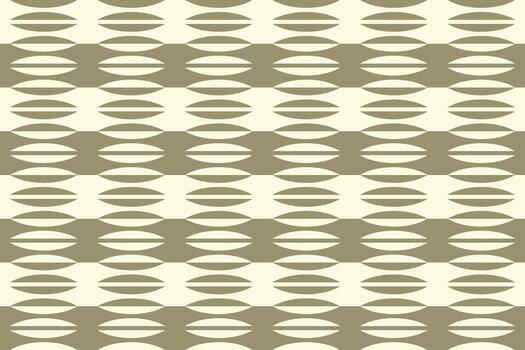 A pattern with a geometric design in beige and white vector