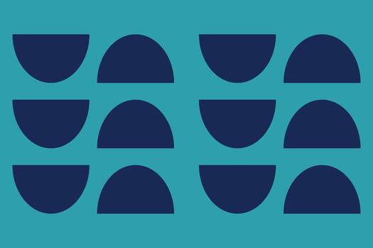 un azul antecedentes con un modelo de formas vector