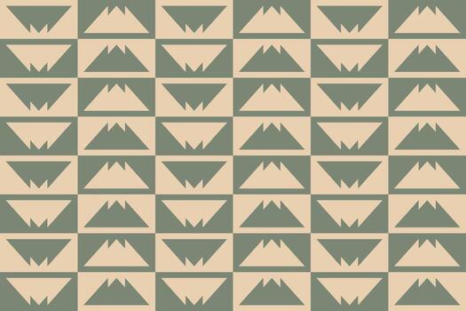 un modelo con triangulos y montañas vector