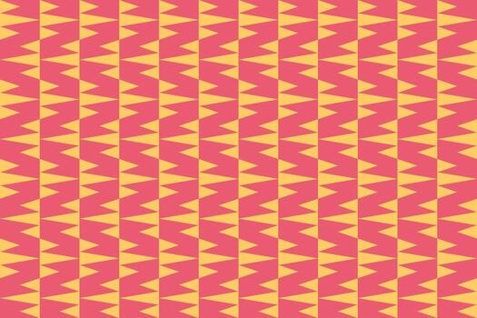 un modelo con rojo y amarillo triangulos vector