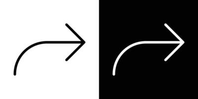 Share icons set in stroke line style vector