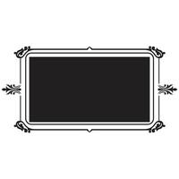 Elegant Floral Corner Frame Art vector