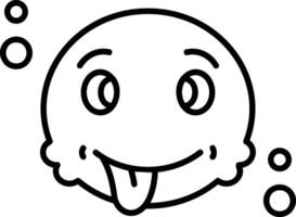 Tease Outline Style Icon vector