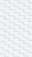 Clean white neomorphism effect background animation with a pattern of gently moving textured geometric shapes. vertical minimalist abstract background full HD and looping. video