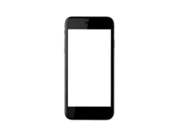 Sleek handheld digital device featuring a customizable blank display for various applications. png
