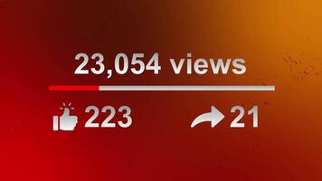 Views, likes and subscribers increasing v2 video