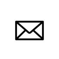 Icon Interface Website Electronic mail message Vectors Outline style