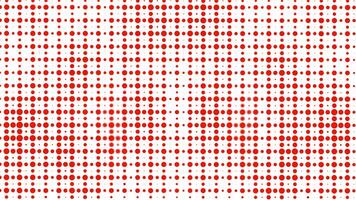 Abstract Red Circles Pattern Animation video