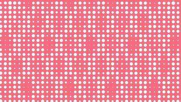 Pink Background With Dots Animation video
