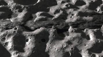 Moon Terrain Background video