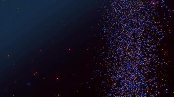 Abstract Particles DNA video