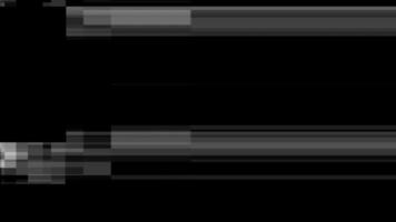Glitch transition effect with aggressive noise distortion. Analog TV noise glitches overlay video