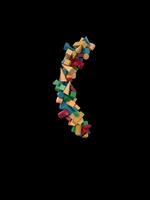 Animated Dynamic Colorful Wooden Building Block Typeface the open parentheses symbol video