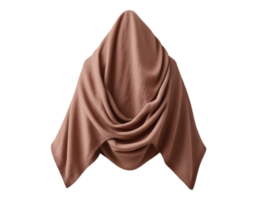 Fabric draped over a shape, creating a mysterious, draped effect. png