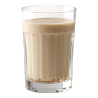 Glass of Coffee with Milk on a Transparent Background png
