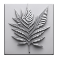 Fern Relief on Square Tile png