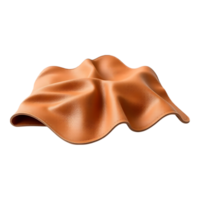 Leather Cloth Render Fluid Draping with Realistic Texture png