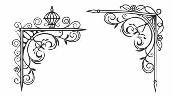 A black and white drawing vector