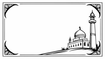 The floral border along the garden path guided footsteps with color, peace, and fragrant direction. vector