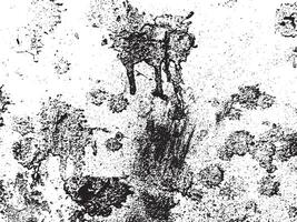Abstract grunge texture with distressed paint splatters and drips silhouette isolated on transparent background vector