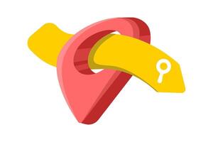 Local SEO. Local SEO Marketing. Location-based services, online maps, SEO, business listings, and nearby searches. Location pins, digital directions. Flat design illustration. vector