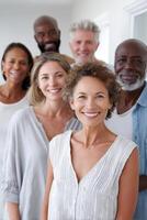 Diverse families celebrating unique dynamics in an inclusive environment photo