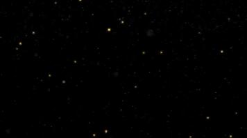 Dust Particles Movement on Black video
