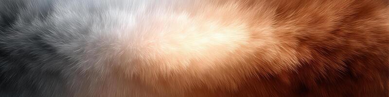 Furry patterns in vibrant colors creating a dynamic visual experience with central copy space photo