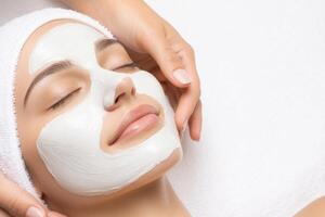 Clients experience rejuvenating facial treatments at a modern spa focusing on relaxation and skincare photo