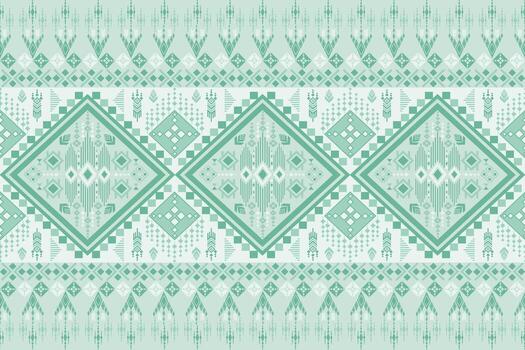 teal geometric pattern vector