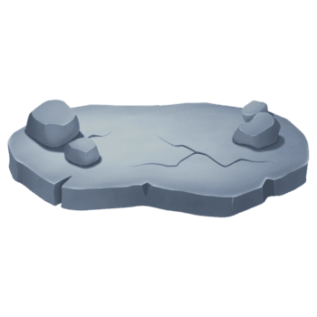 pietra piattaforma con rocce png