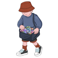 Rappers Hiphop Character Illustration Cartoon png