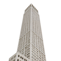Monumental edifice reaching skyward against isolated transparent graphical setting png