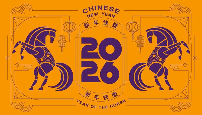 Chinese New Year 2026 , Horse