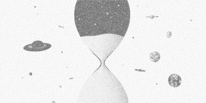 negro y blanco dibujo de un reloj. auténtico punteado gráfico, trama de semitonos textura, fotocopia motas y límite recortes para término análogo zine Arte. vector